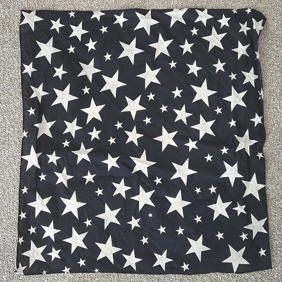 Accessories - Navy Blue Star Bandana